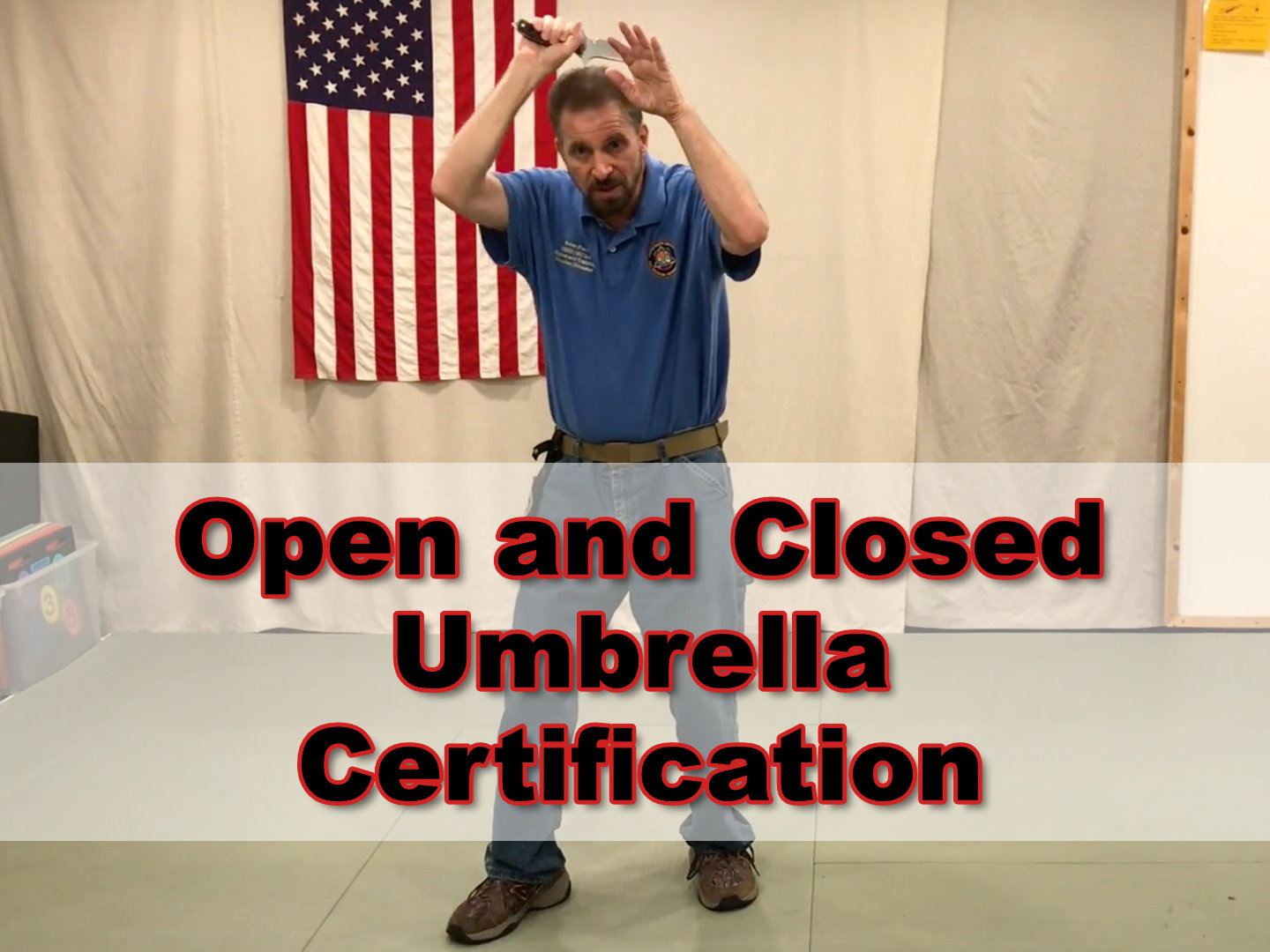 Open & Closed Umbrella Certification